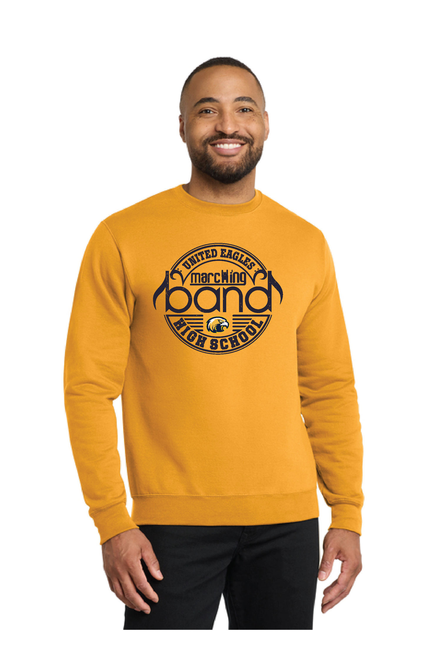 UNITED EAGLES BAND Port & Company® Core Fleece Crewneck Sweatshirt 4