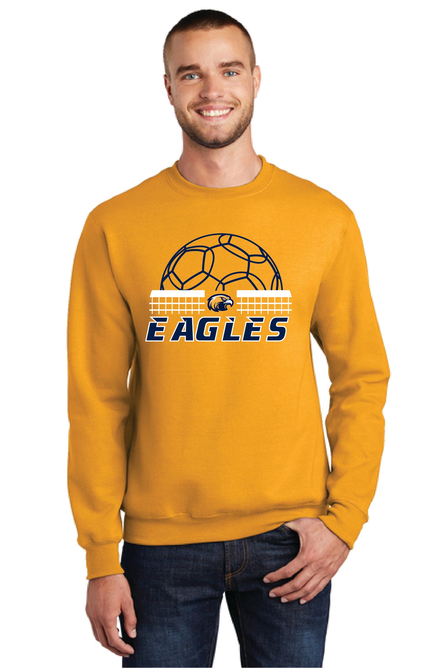UNITED EAGLES SOCCER Port & Company® Core Fleece Crewneck Sweatshirt 7