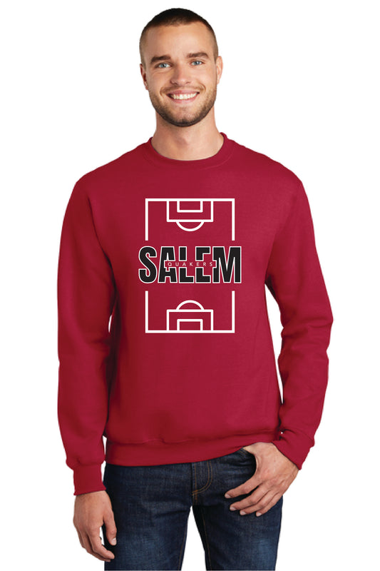 SALEM QUAKERS SOCCER Port & Company® Core Fleece Crewneck Sweatshirt 18