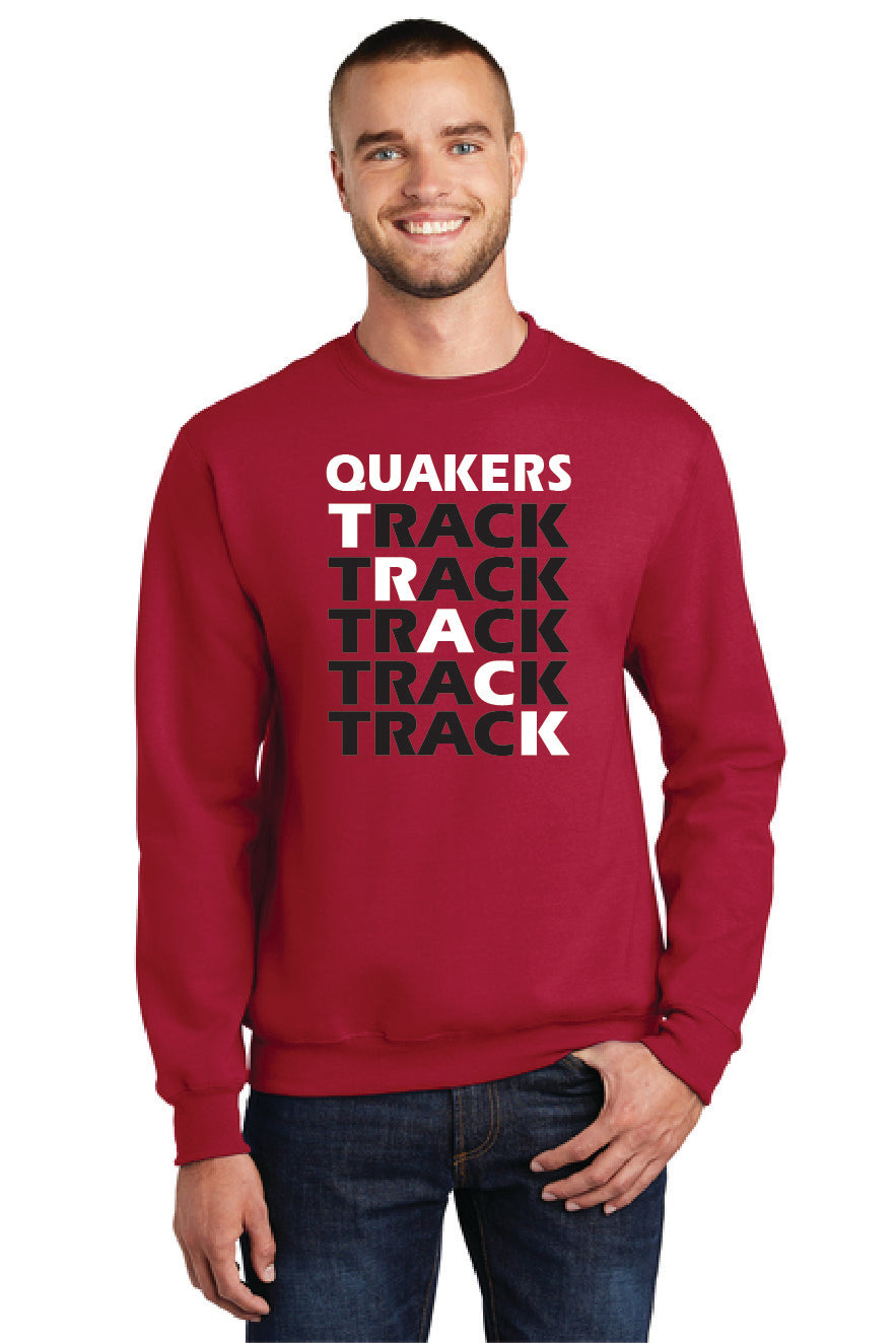 SALEM QUAKERS TRACK AND FIELD PC78 Port & Company® Core Fleece Crewneck Sweatshirt 9
