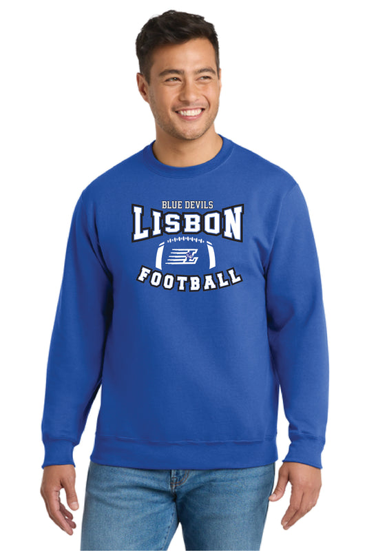 LISBON FOOTBALL PC78 Core Fleece Crewneck Sweatshirt 1