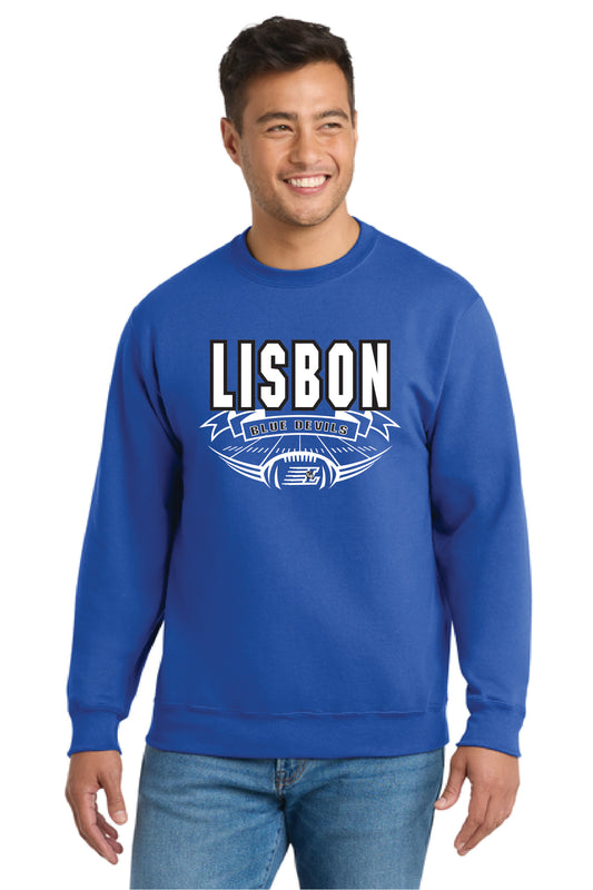 LISBON FOOTBALL PC78 Core Fleece Crewneck Sweatshirt 3