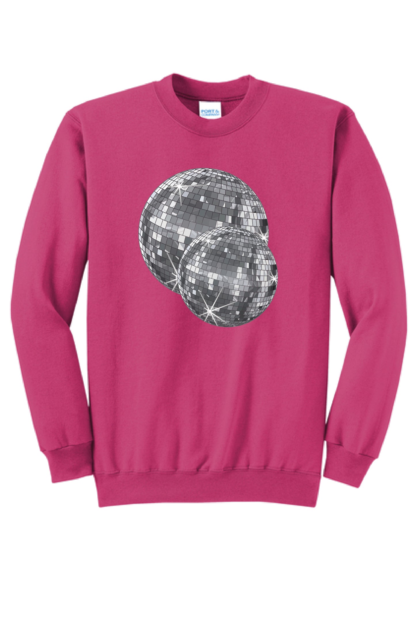 DISCO BALL PC78 Core Fleece Crewneck Sweatshirt KK-2