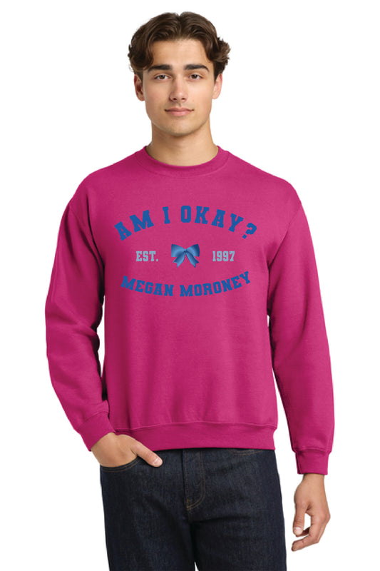 AM I OK? PC78 Port & Company® Core Fleece Crewneck Sweatshirt KK-21