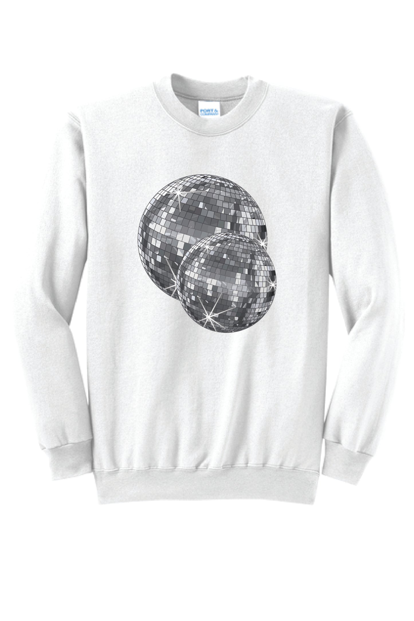 DISCO BALL PC78 Core Fleece Crewneck Sweatshirt KK-2