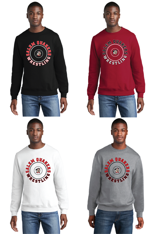 SALEM QUAKERS WRESTLING PC78 Port & Company® Core Fleece Crewneck Sweatshirt 13
