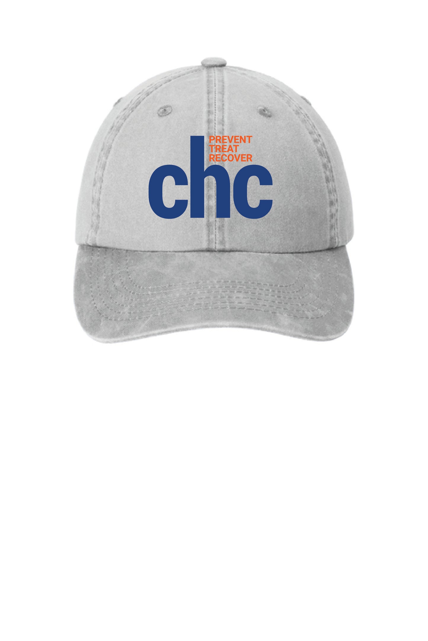 PWU Port Authority® Garment Washed Cap EMB CHC-38