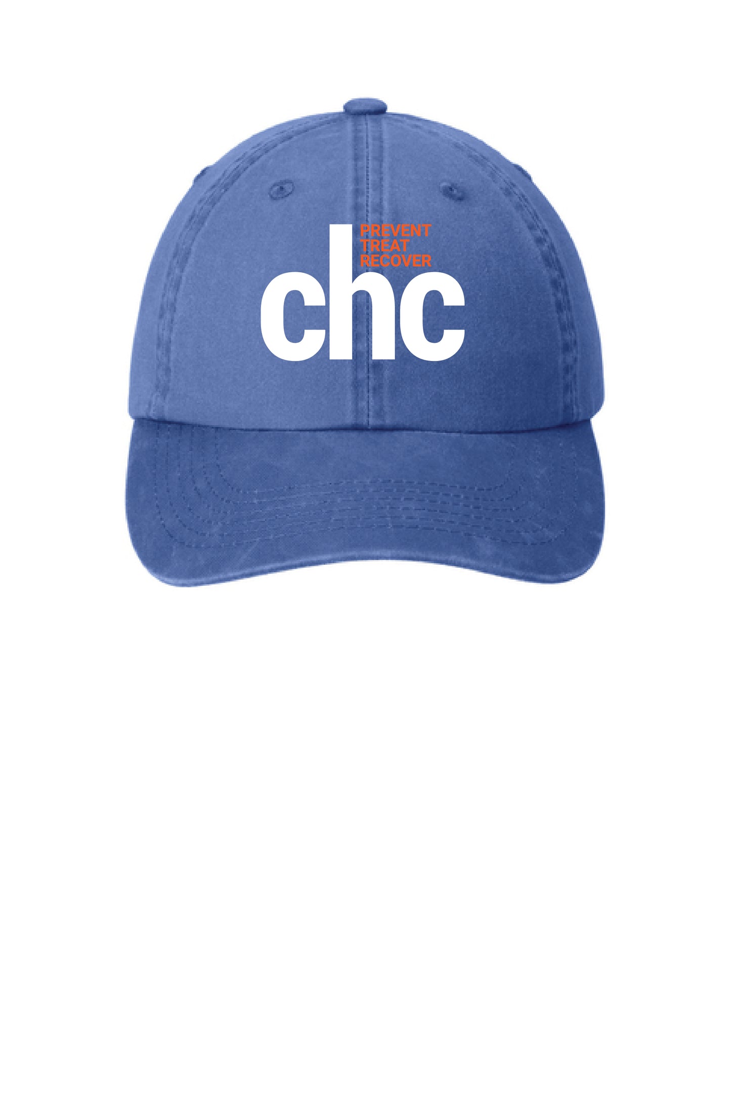 PWU Port Authority® Garment Washed Cap EMB CHC-38