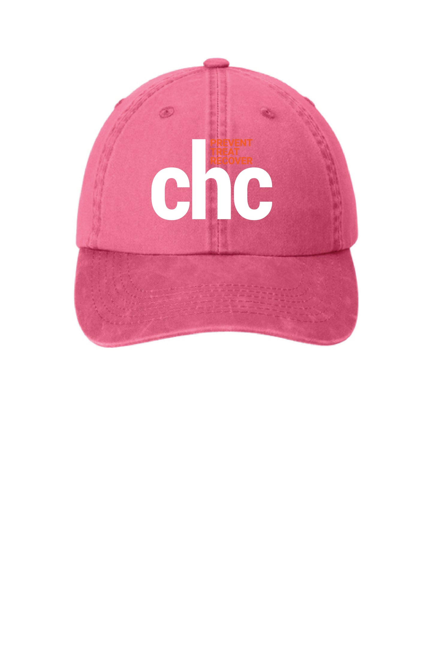 PWU Port Authority® Garment Washed Cap EMB CHC-38