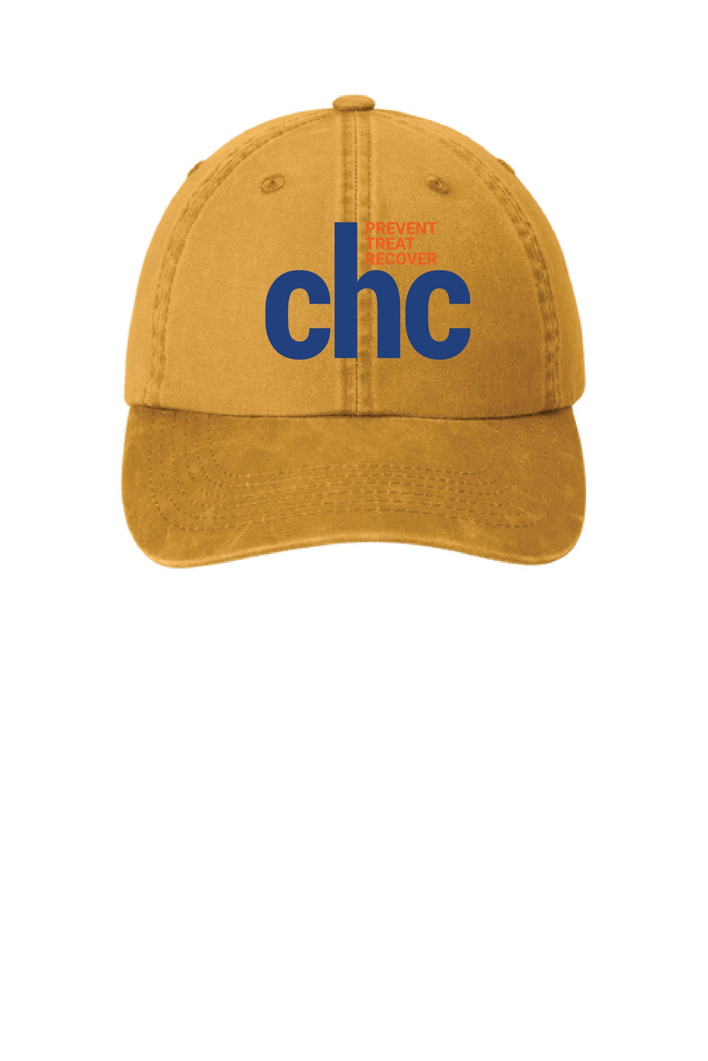 PWU Port Authority® Garment Washed Cap EMB CHC-38