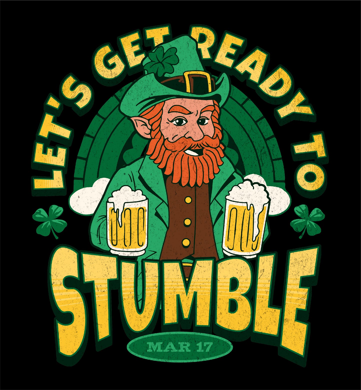 LETS GET READY TO STUMBLE Port & Company® Long Sleeve Core Cotton Tee 6