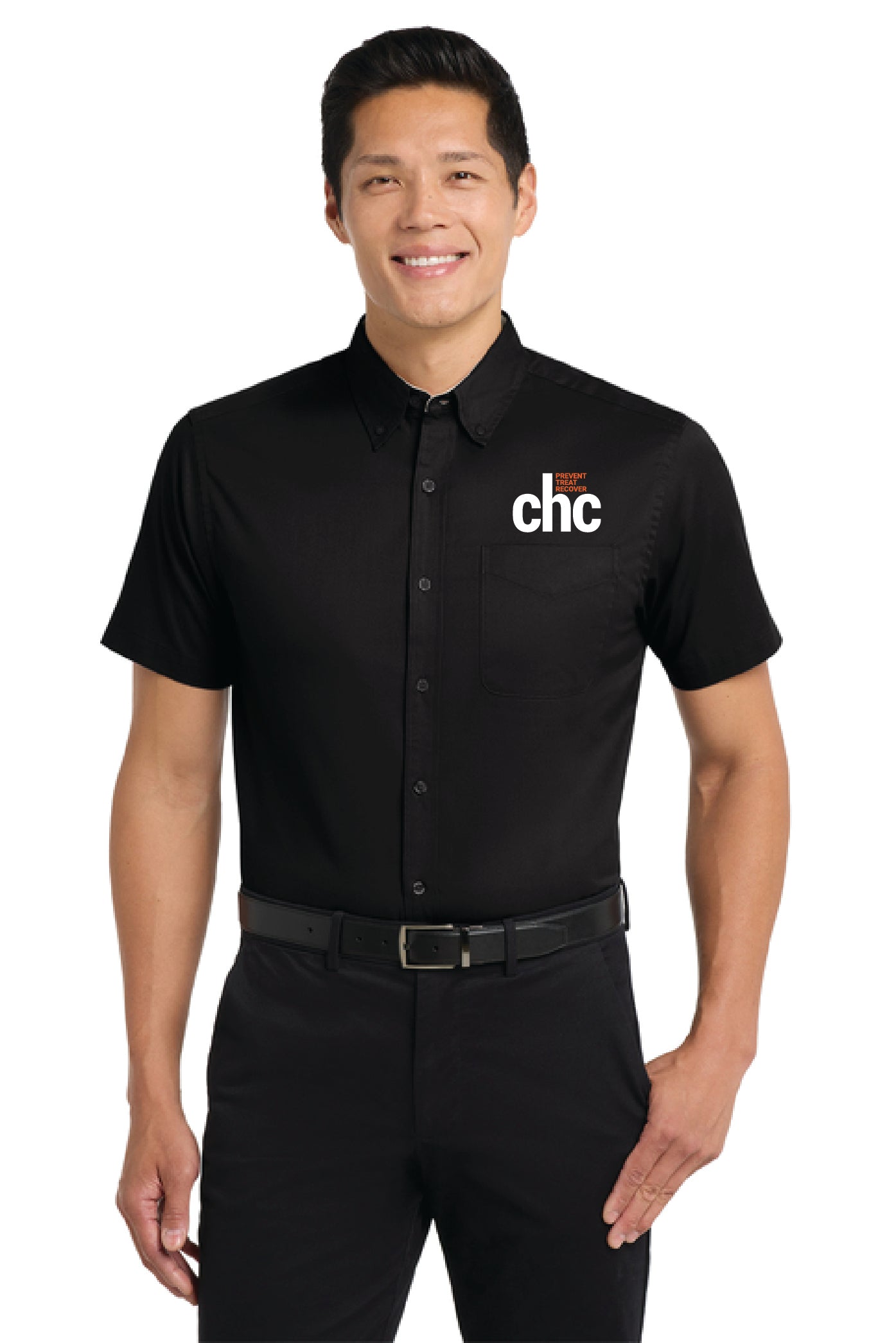 S508 Port Authority® Short Sleeve Easy Care Shirt EMB CHC-32