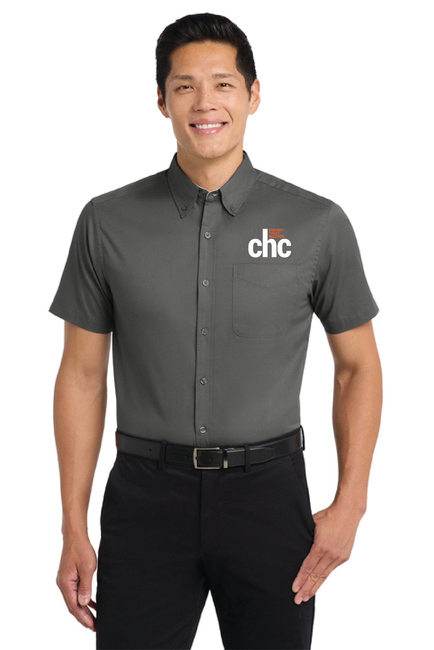 S508 Port Authority® Short Sleeve Easy Care Shirt EMB CHC-32