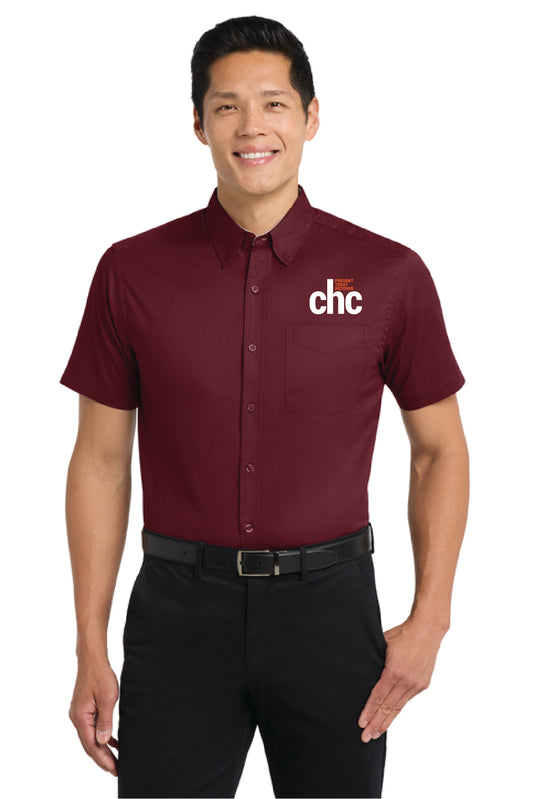 S508 Port Authority® Short Sleeve Easy Care Shirt EMB CHC-32