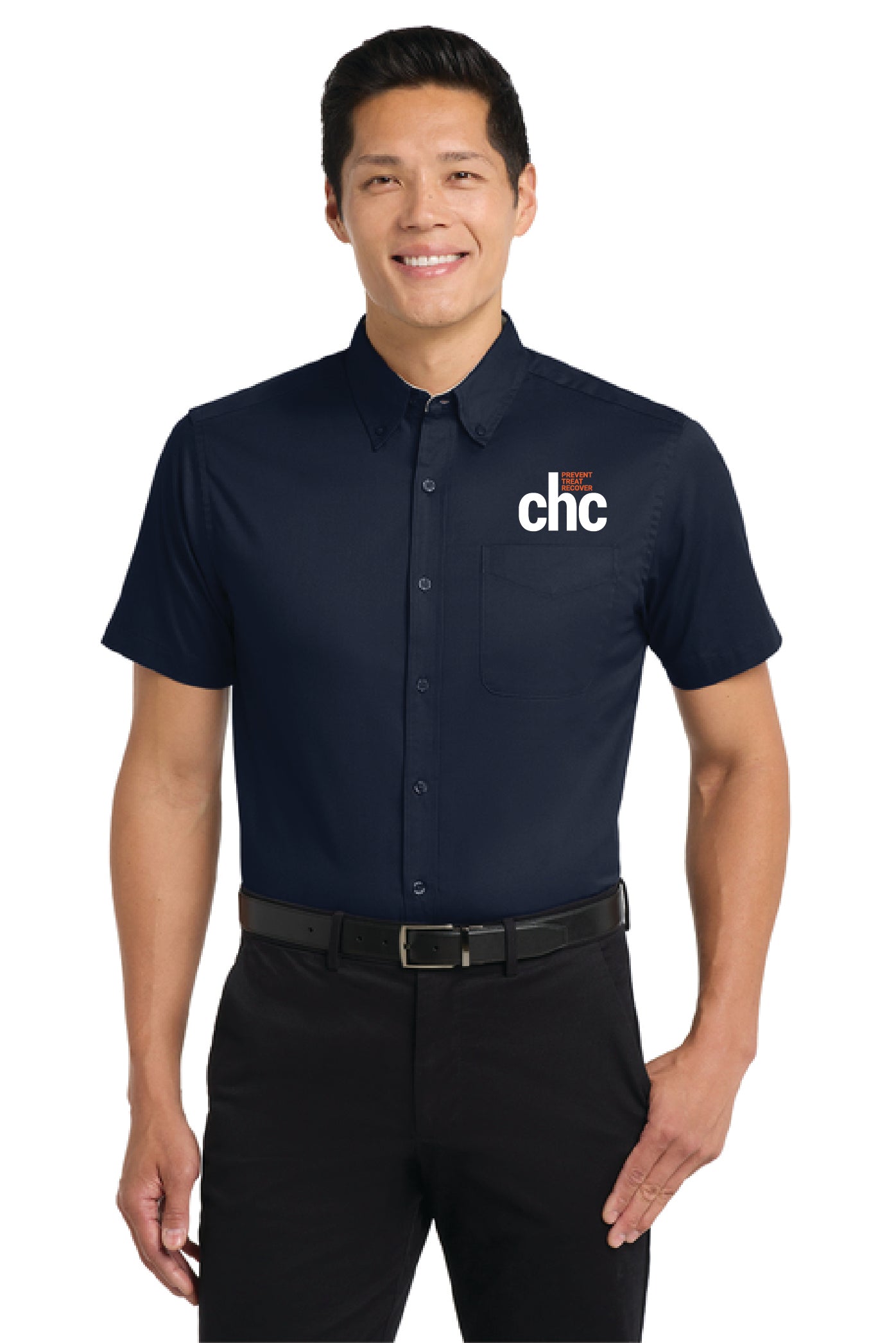 S508 Port Authority® Short Sleeve Easy Care Shirt EMB CHC-32