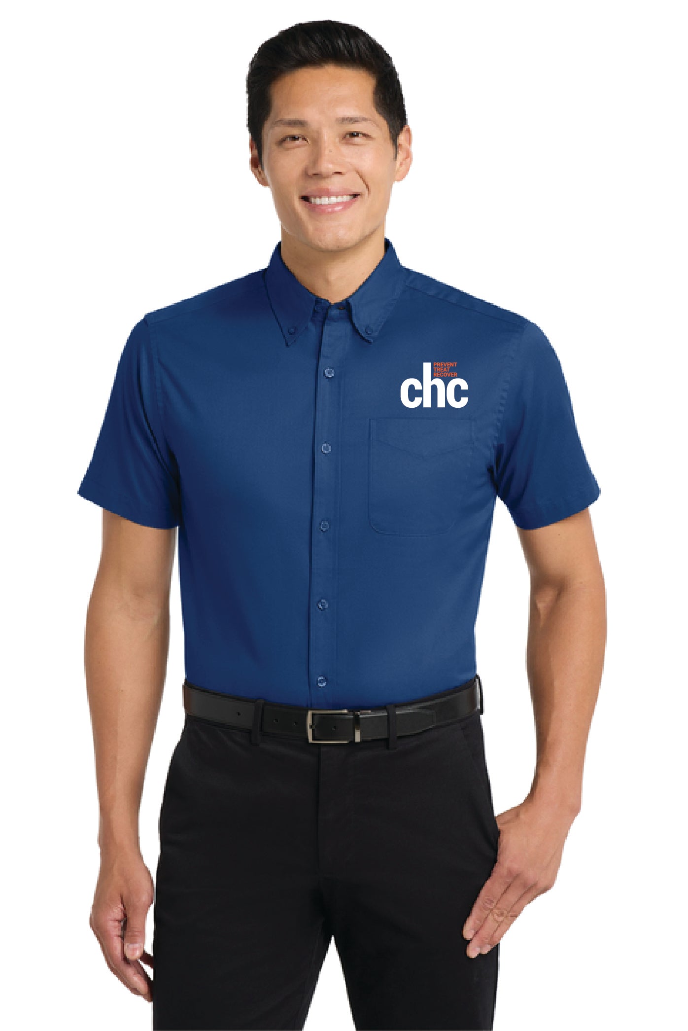 S508 Port Authority® Short Sleeve Easy Care Shirt EMB CHC-32