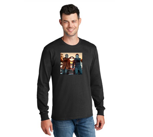HALLOWEEN PC55LS Port & Company® Long Sleeve Core Cotton Tee HW-47