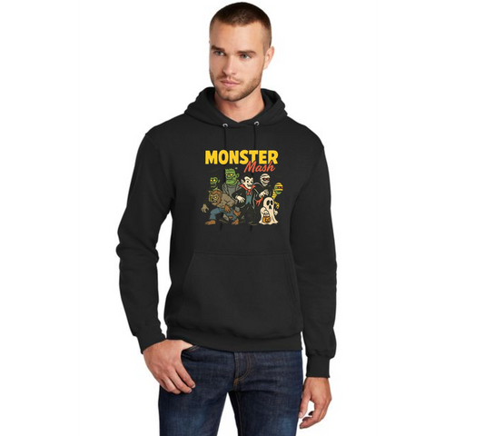 HALLOWEEN PC78H Port & Company® Core Fleece Pullover Hooded Sweatshirt HW-48