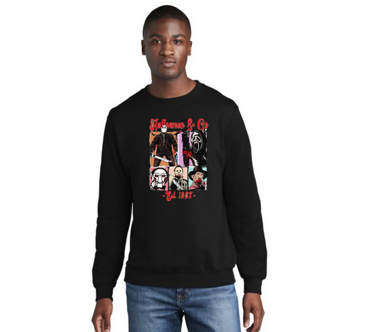 HALLOWEEN Port & Company® Core Fleece Crewneck Sweatshirt HW-49