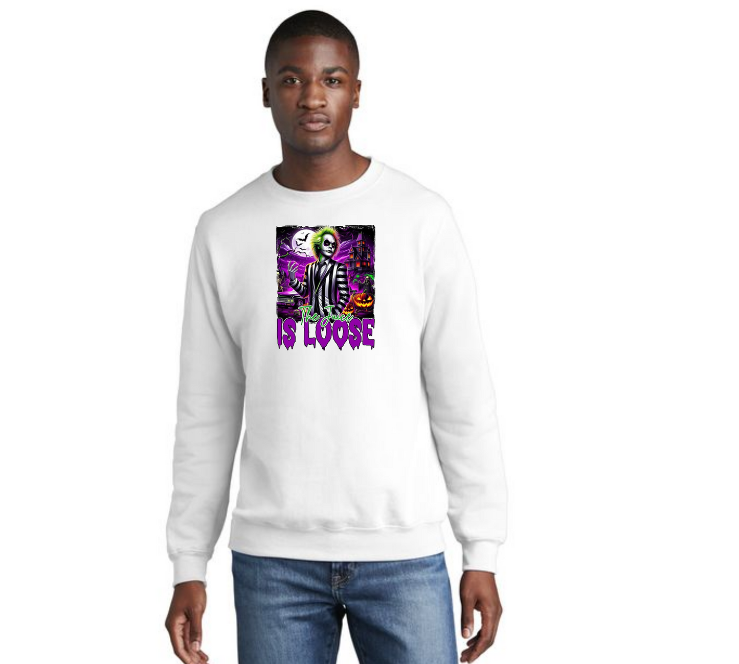 HALLOWEEN Port & Company® Core Fleece Crewneck Sweatshirt HW-53
