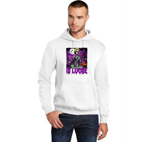 HALLOWEEN PC78H Port & Company® Core Fleece Pullover Hooded Sweatshirt HW-53