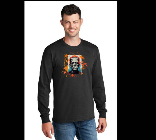 HALLOWEEN PC55LS Port & Company® Long Sleeve Core Cotton Tee HW-55