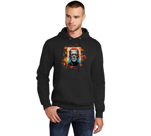 HALLOWEEN PC78H Port & Company® Core Fleece Pullover Hooded Sweatshirt HW-55