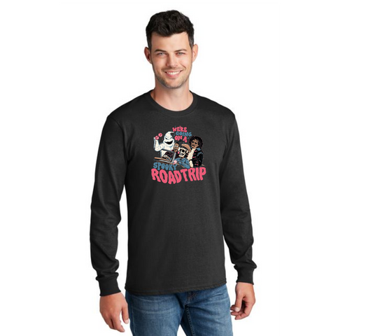HALLOWEEN PC55LS Port & Company® Long Sleeve Core Cotton Tee HW-56