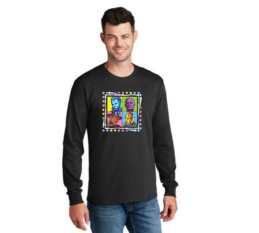 HALLOWEEN PC55LS Port & Company® Long Sleeve Core Cotton Tee HW-58