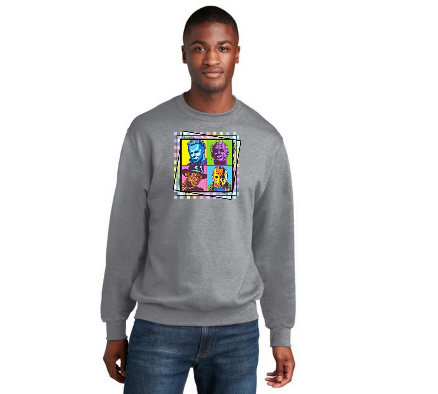 HALLOWEEN Port & Company® Core Fleece Crewneck Sweatshirt HW-58