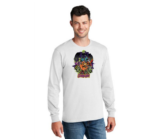 HALLOWEEN PC55LS Port & Company® Long Sleeve Core Cotton Tee HW-60
