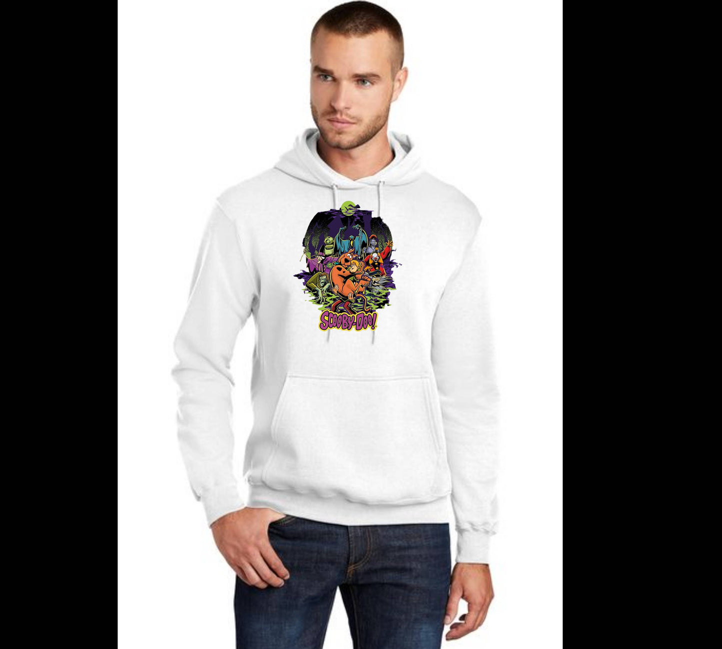 HALLOWEEN PC78H Port & Company® Core Fleece Pullover Hooded Sweatshirt HW-60