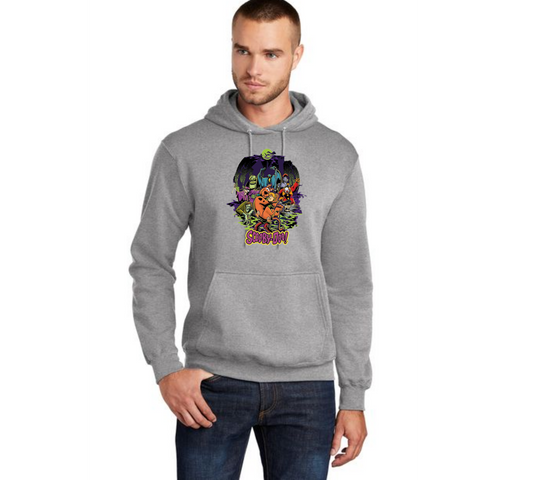 HALLOWEEN PC78H Port & Company® Core Fleece Pullover Hooded Sweatshirt HW-60