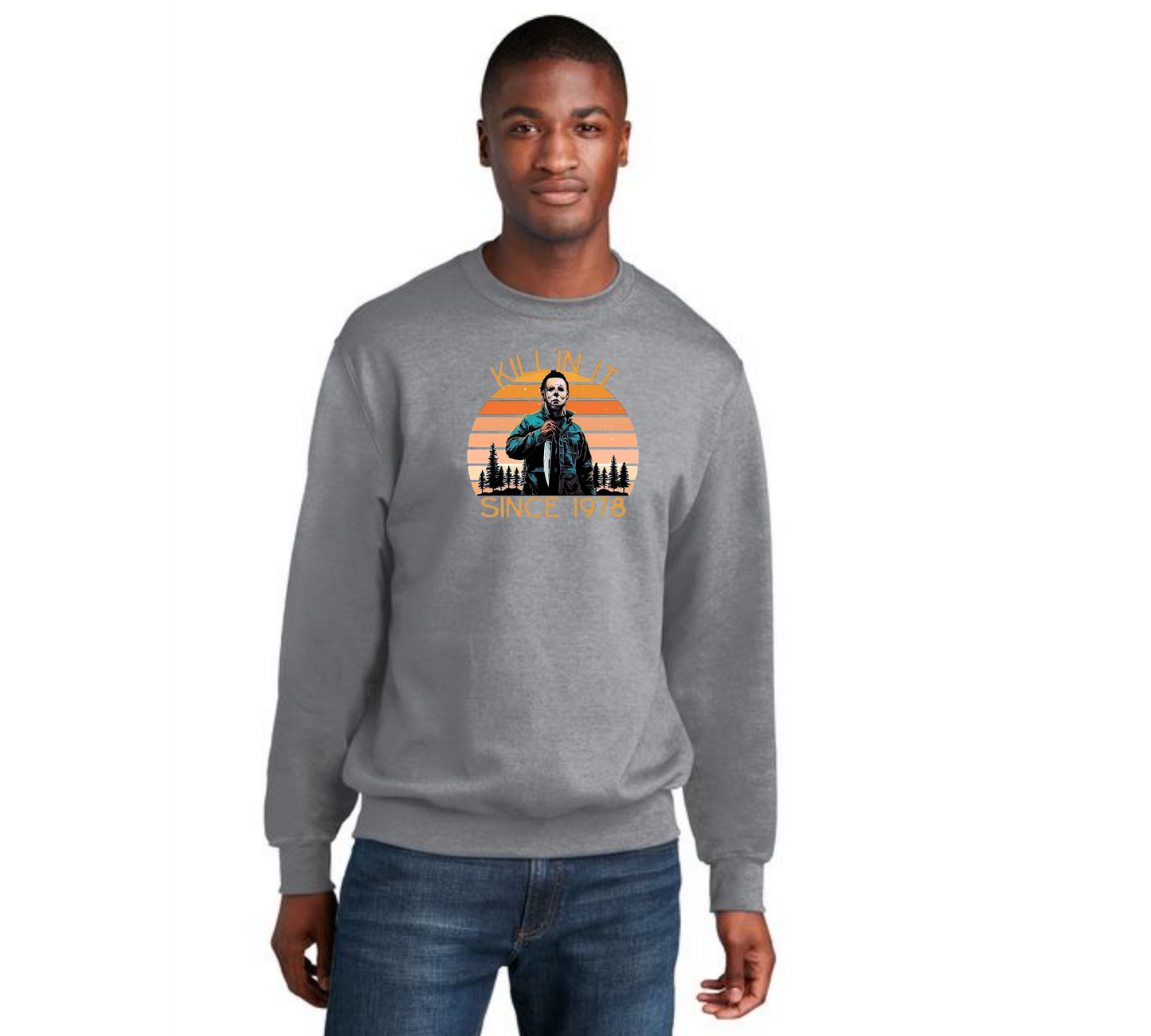 HALLOWEEN Port & Company® Core Fleece Crewneck Sweatshirt HW-61