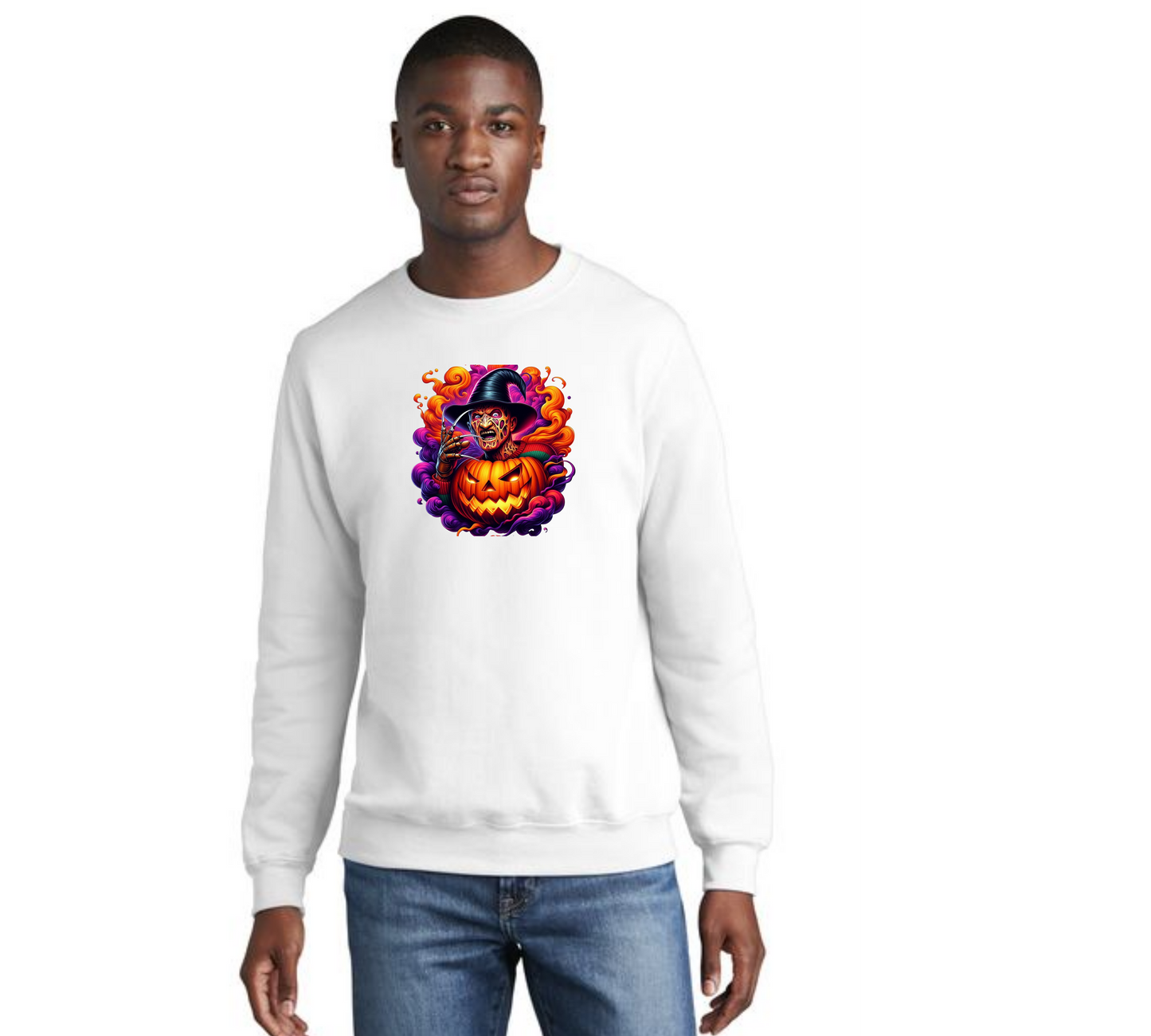 HALLOWEEN Port & Company® Core Fleece Crewneck Sweatshirt HW-62