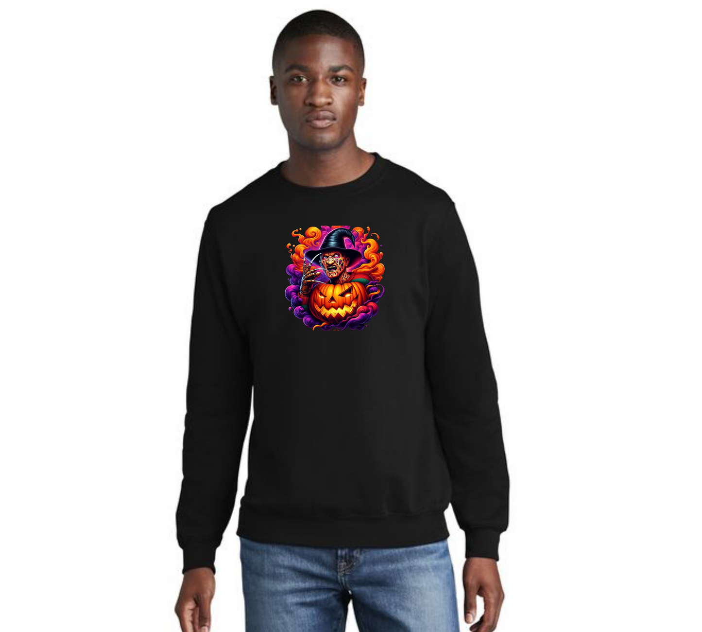 HALLOWEEN Port & Company® Core Fleece Crewneck Sweatshirt HW-62