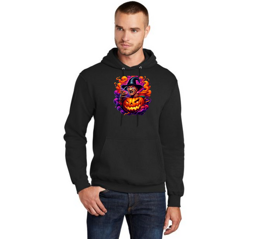 HALLOWEEN PC78H Port & Company® Core Fleece Pullover Hooded Sweatshirt HW-62