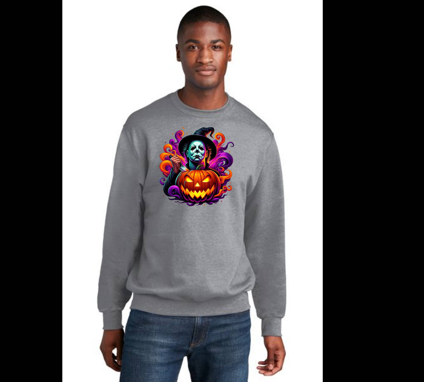HALLOWEEN Port & Company® Core Fleece Crewneck Sweatshirt HW-63