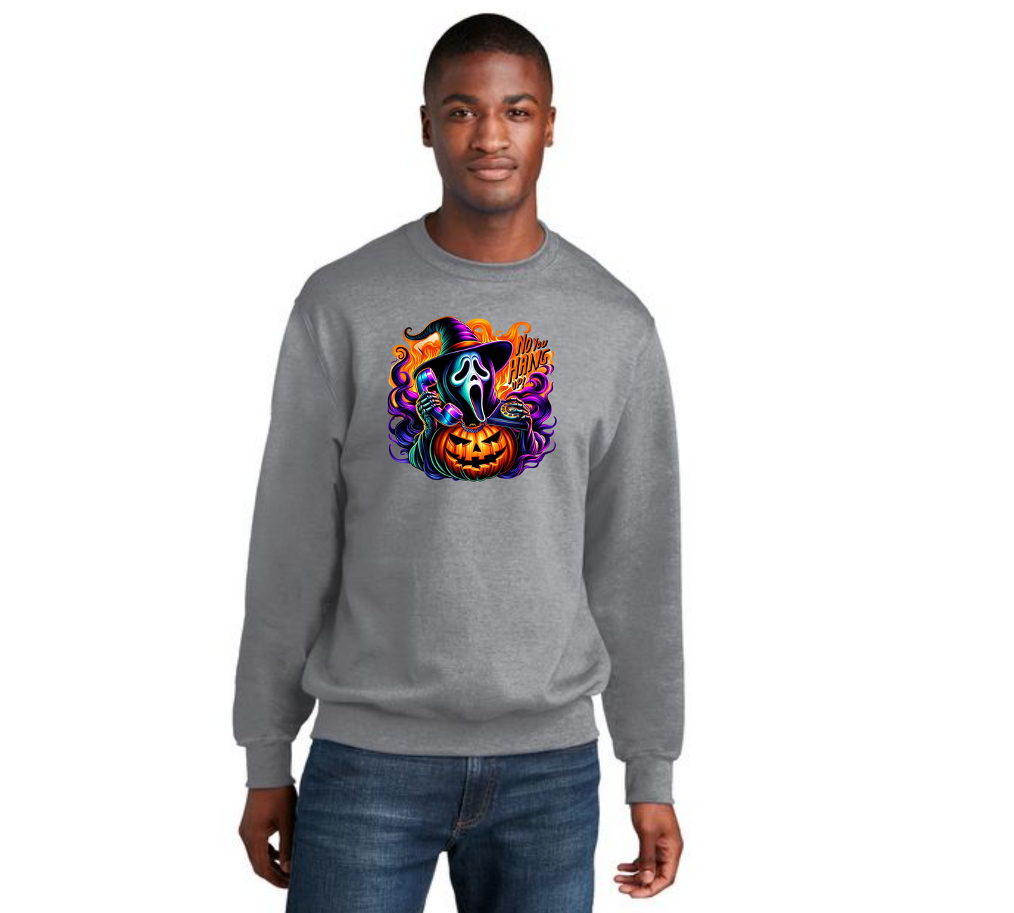 HALLOWEEN Port & Company® Core Fleece Crewneck Sweatshirt HW-64