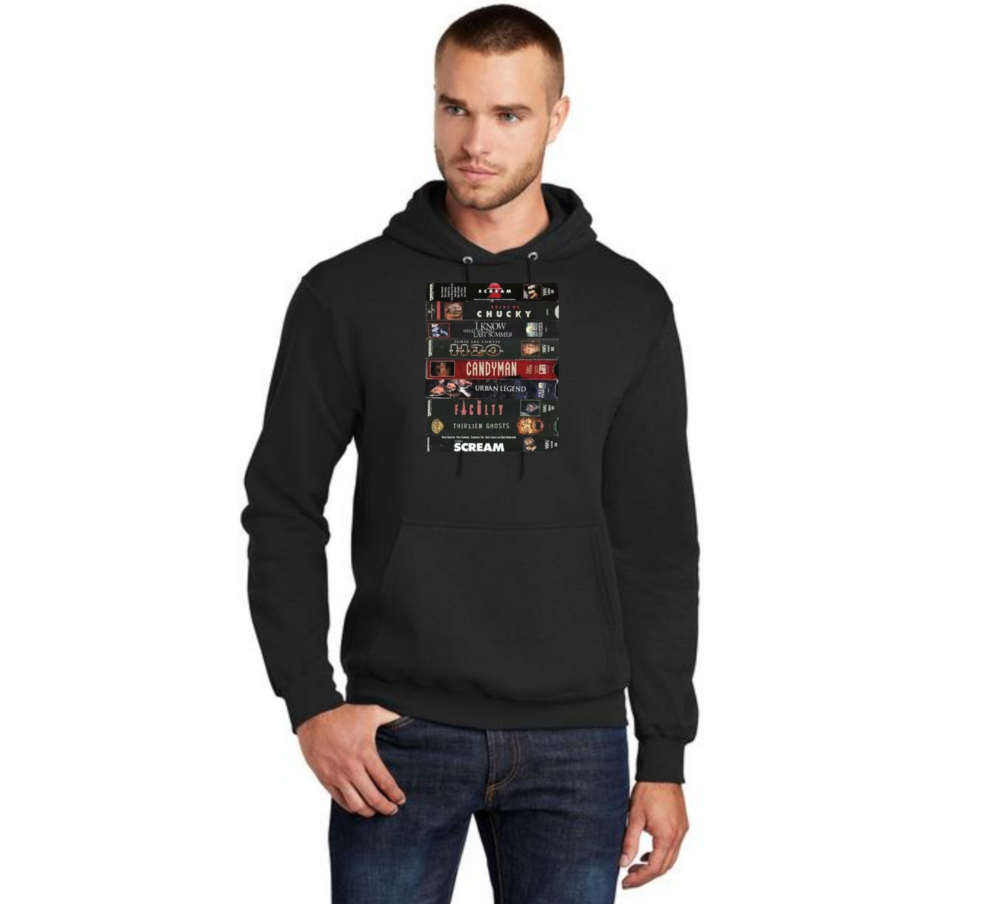 HALLOWEEN PC78H Port & Company® Core Fleece Pullover Hooded Sweatshirt HW-65