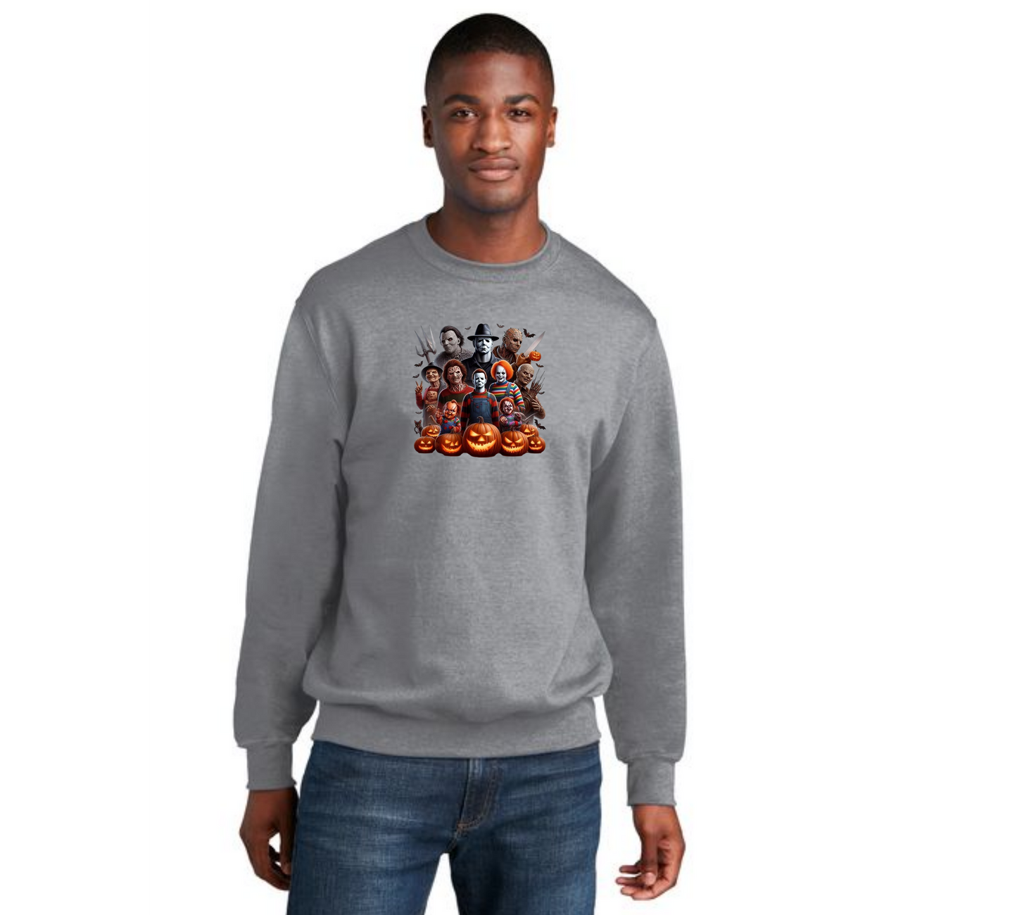HALLOWEEN Port & Company® Core Fleece Crewneck Sweatshirt HW-66