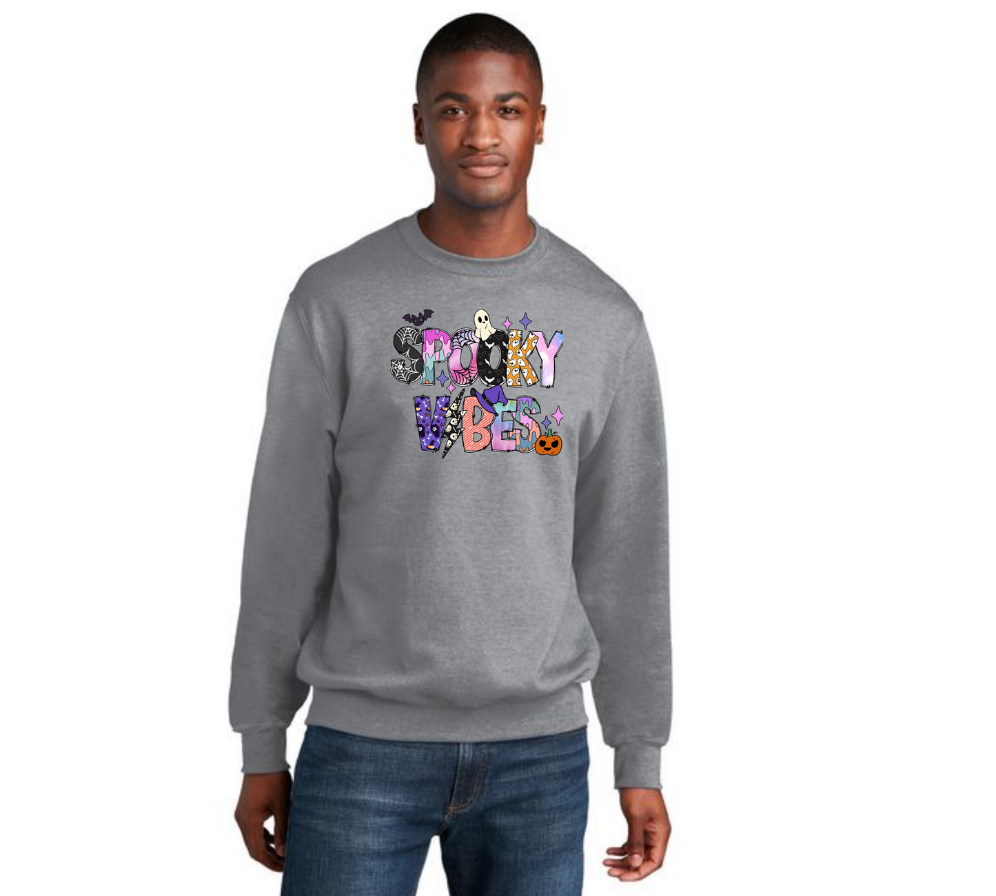 HALLOWEEN Port & Company® Core Fleece Crewneck Sweatshirt HW-68
