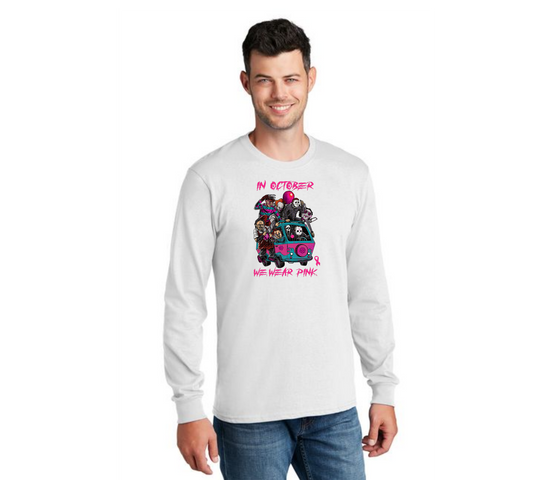 HALLOWEEN PC55LS Port & Company® Long Sleeve Core Cotton Tee HW-69