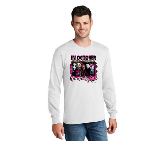 HALLOWEEN PC55LS Port & Company® Long Sleeve Core Cotton Tee HW-70