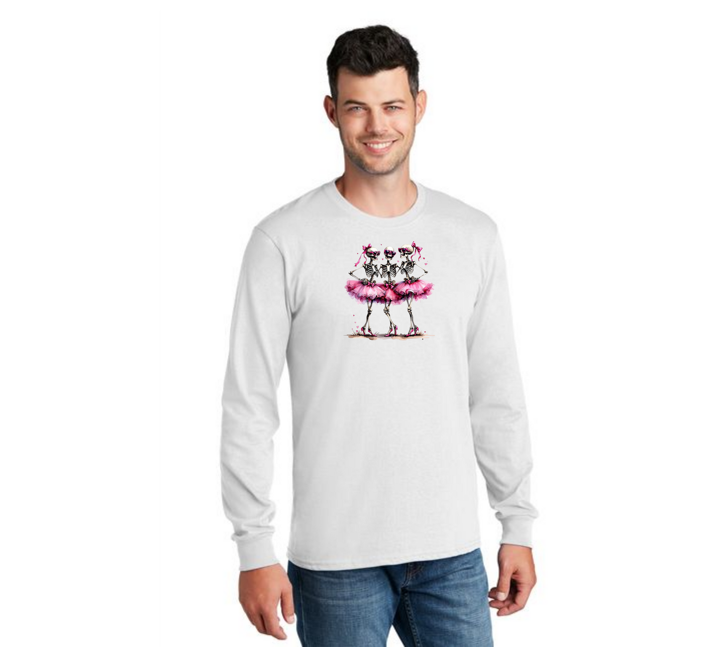 HALLOWEEN PC55LS Port & Company® Long Sleeve Core Cotton Tee HW-71