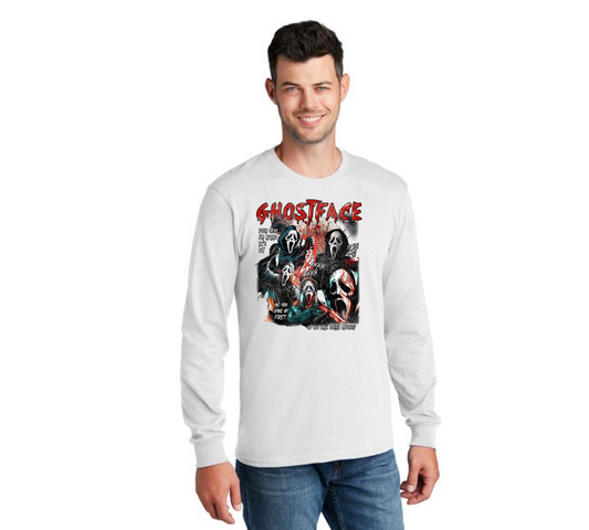HALLOWEEN PC55LS Port & Company® Long Sleeve Core Cotton Tee HW-43