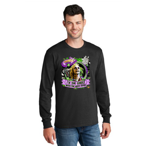 HALLOWEEN PC55LS Port & Company® Long Sleeve Core Cotton Tee HW-44