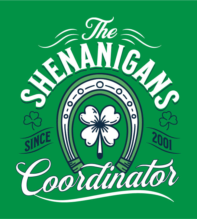 SHENANIGANS COORDINATOR Port & Company® Long Sleeve Core Cotton Tee 10