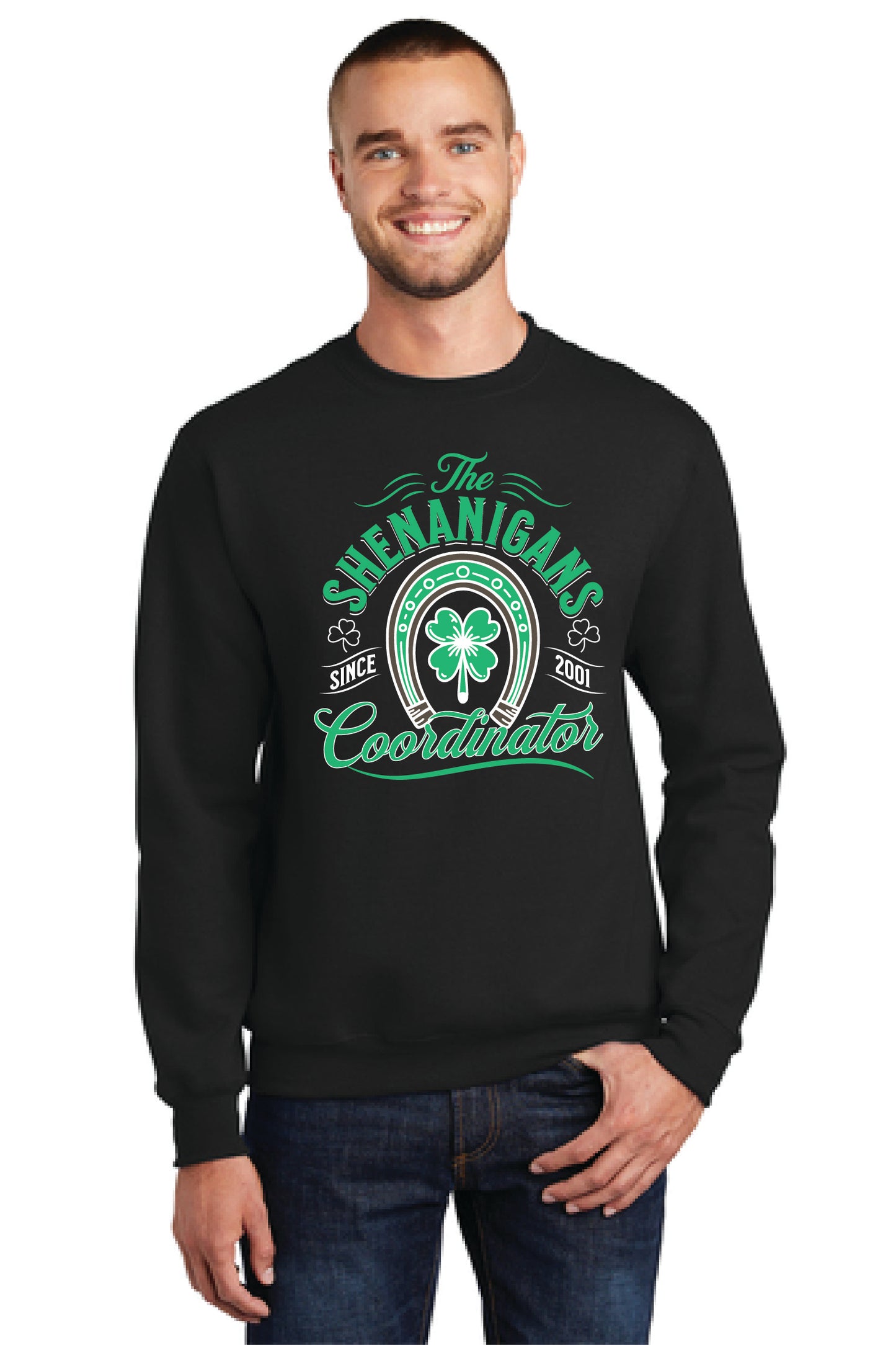 SHENANIGANS COORDINATOR PC78 Port & Company® Core Fleece Crewneck Sweatshirt 10