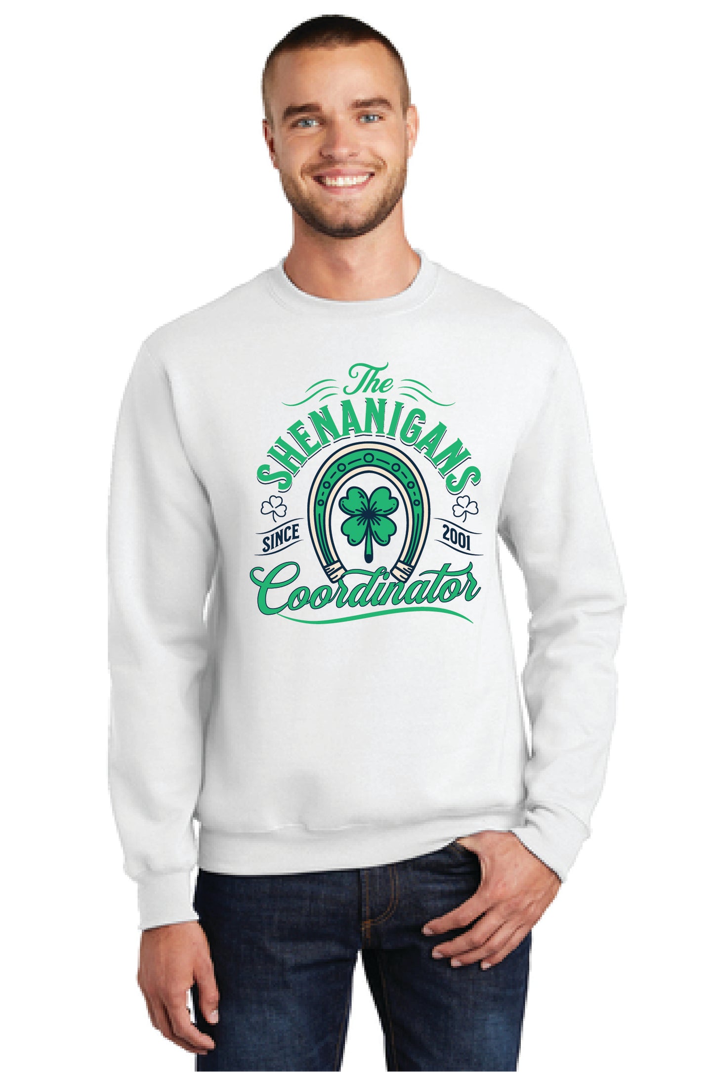 SHENANIGANS COORDINATOR PC78 Port & Company® Core Fleece Crewneck Sweatshirt 10